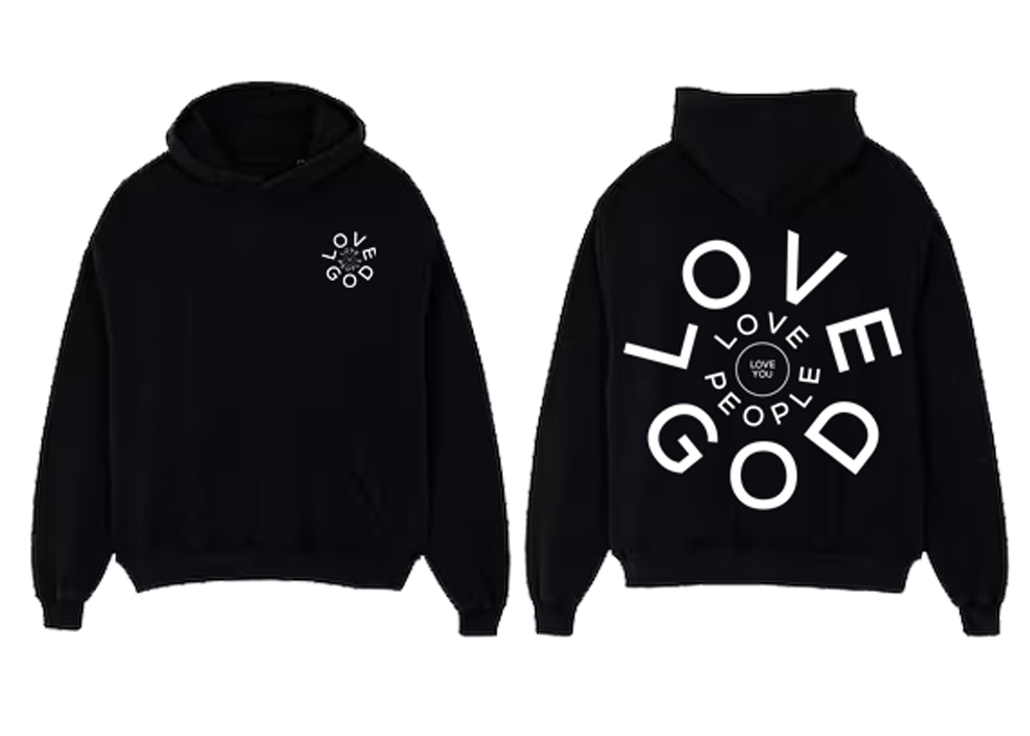 Triple Tee Hoodie